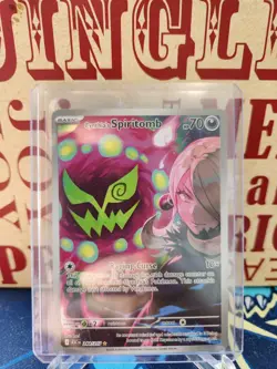 Pokemon Ascended Heroes Cynthia's Spiritomb 244/217 Illustration Rare - Image 1