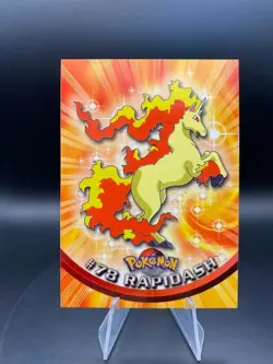 2000 Pokemon RAPIDASH #78 [Non-Holo] Topps Blue Logo - Image 1
