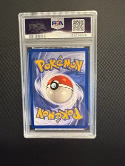 1999 POKEMON FOSSIL #5 GENGAR-HOLO PSA 7 - Image 2