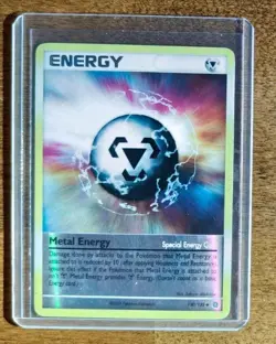 2007 Pokemon Diamond & Pearl Metal Energy 130/130 Reverse Holo Rare LP - Image 1