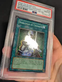 Yugioh Nobleman of Crossout PSV-034 1st Edition Super Rare PSA 10 Gem Mint! - Image 3