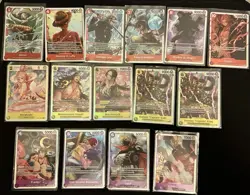 Bundle of 37 Cards One Piece SR - French - NM/Mint - Image 1