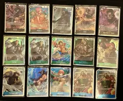 Bundle of 37 Cards One Piece SR - French - NM/Mint - Image 3