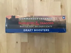 Magic The Gathering Commander Legends Battle For Baldur’s Gate Draft Booster Box - Image 2