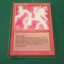 MtG Ball Lightning: The Dark LP/MP ACTUAL PHOTOS! - Image 1