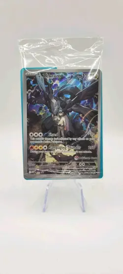 Pokemon TCG: N's Zekrom 031 Ascended Heros ETB Promo Pokemon Center Stamp - NM - Image 1