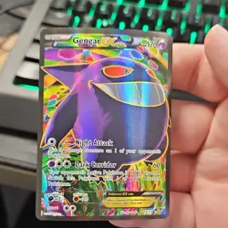 Gengar EX Full Art Ultra Rare Holo Pokemon Card XY Phantom Forces 114/119 - Image 3