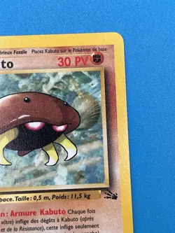 Pokemon TCG Kabuto FossilFrench Card 50/62 Regular Common 1st Edition WOTC - Image 4