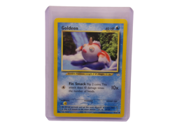 Pokemon Neo Revelation Set Unlimited Print Goldeen Card #45/64 Common Used VGC - Image 1