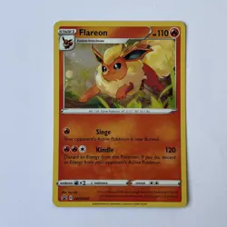 Flareon SWSH041 Cosmos Holo Black Star Promo Pokemon TCG Card - Image 1
