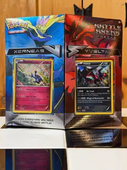 Pokemon TCG XY Battle Arena Decks Xerneas Yveltal New Sealed Promo Cards - Image 1