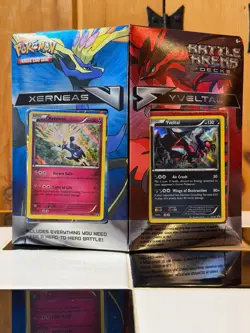 Pokemon TCG XY Battle Arena Decks Xerneas Yveltal New Sealed Promo Cards - Image 2