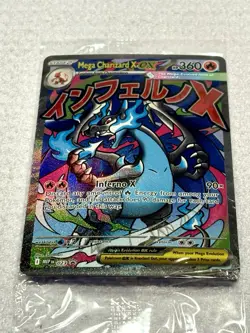 Pokemon Mega Charizard X ex 023 + Oricorio ex Phantasmal Flames UPC Promo Sealed - Image 3