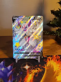 Grimmsnarl V SV116/SV122 Shining Fates: Shiny Vault Shiny Holo Rare Pokemon Card - Image 1
