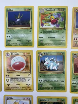 Pokemon Jungle Set Cards – Common, Uncommon & 1 Rare – Vintage TCG Lot - Image 2