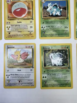 Pokemon Jungle Set Cards – Common, Uncommon & 1 Rare – Vintage TCG Lot - Image 4