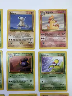 Pokemon Jungle Set Cards – Common, Uncommon & 1 Rare – Vintage TCG Lot - Image 5