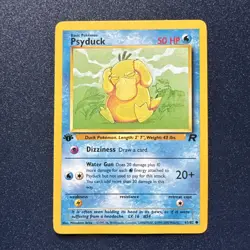 Pokemon Psyduck 65/82 Team Rocket Regular 1st Edition - Image 1