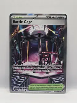 Battle Cage 116/094 Ultra Rare Phantasmal Flames Pokemon TCG NM - Image 1
