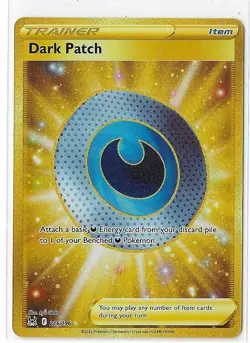 Dark Patch - 216/196 - Secret Rare NM, English Pokemon Lost Origins - Image 1