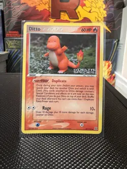 Pokemon Ditto (Charmander) 061/113 Delta Species Reverse Holo Common 60 HP - Image 2