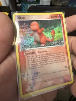 Pokemon Ditto (Charmander) 061/113 Delta Species Reverse Holo Common 60 HP - Image 3