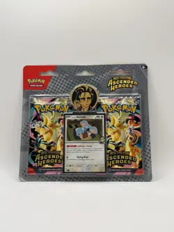 NEW Pokemon TCG: Mega Evolution Ascended Heroes 2 Pack Blister Larry's Komala - Image 1
