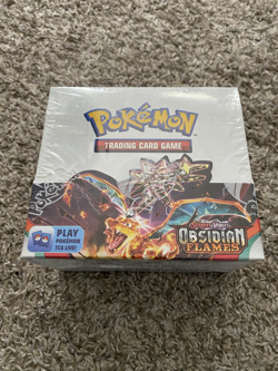 Pokemon Scarlet & Violet Obsidian Flames - Base Booster Box 36 Packs - SealedBox - Image 1