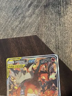 2021 RESHIRAM & CHARIZARD GX TAG TEAM • BLACK STAR PROMO • SM201 • POKEMON - Image 4