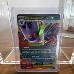Pokemon Mega Gengar EX Double Rare Holo 056/094 Me02 Phantasmal Flames English - Image 1