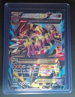 2015 Pokemon XY Primal Clash Groudon #151/160 - Image 1
