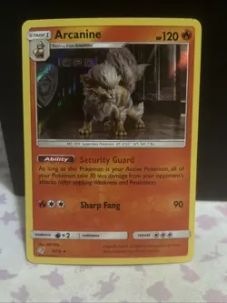 Pokemon Detective Pikachu 6/18 Arcanine Holo - NM - Image 1