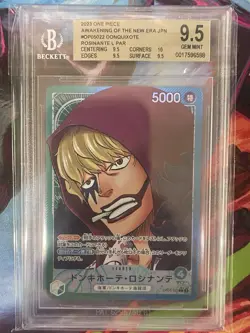 Donquixote Rosinante OP05-022 Alt. Art Leader 2023 One Piece BGS 9.5 (Japanese) - Image 1