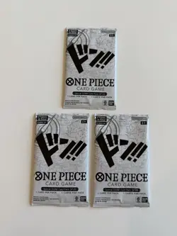 One Piece CCG Special DON!! DP-09 Factory Sealed Pack X3 - Image 1