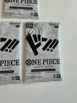 One Piece CCG Special DON!! DP-09 Factory Sealed Pack X3 - Image 4