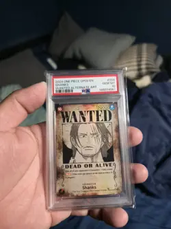 One Piece OP09-004 Shanks Alt Art SP Wanted Poster Emperors in the New World - Image 2