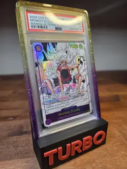2025 ONE PIECE EB02-EXTRA BOOSTER MANGA ALTERNATE ART #061 MONKEY D LUFFY PSA 10 - Image 5