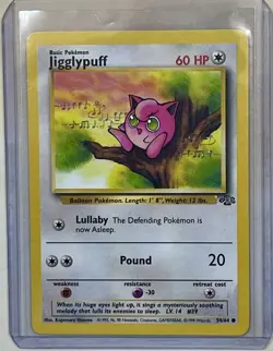 JIGGLYPUFF - 54/64 - Jungle - Pokemon Card - MP - Image 1