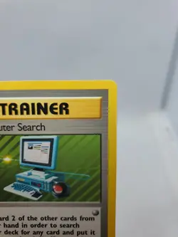 Pokemon Trainer Computer Search Base Set Regular 71/102 Trading Card - Image 3