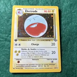 Electrode Holo 2/64 FRENCH Electrode 2000 Pokemon Card 1st Edition Jungle EX - Image 2
