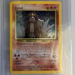 Pokemon Entei Neo Revelation 06/64 80 HP Holo Rare Unlimited English Card - Image 1