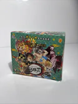 Demon Slayer Kimetsu no Yaiba Anime Trading Cards DZ Cards Blue Booster Box 32 - Image 1