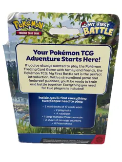 Pokemon Trading Card Game My First Battle Box Incl 2 Mini Decks FREE SHIPPING 820650852534 - Image 3