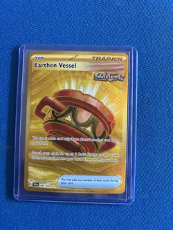 Pokemon TCG Earthen Vessel Trainer Shrouded Fable Holo Card 096/064 SV - Image 1