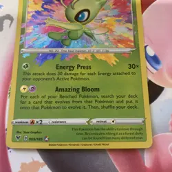 CLEAN Celebi 009/185 Vivid Voltage Holo Card Amazing Rare Pokemon TCG - Image 3