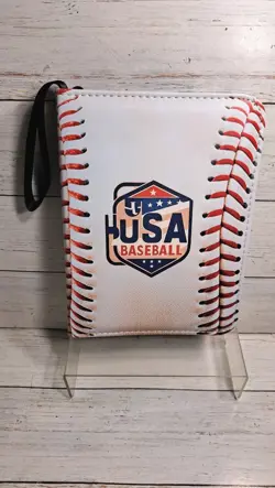 Sports Card Binder with 50 Removable Sleeves Can Hold 400 Cards,3-Ring Zipper... - Image 1