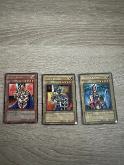 Yugioh Cards Jack Queen King’s Knight EEN Set with Bonus Gift - Image 1
