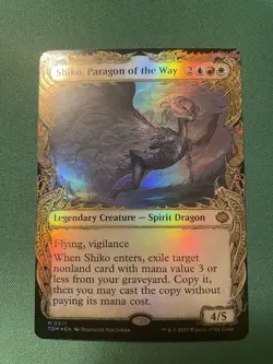 2025 Shiko, Paragon of the Way - Foil Showcase TDM NM MTG - Image 1