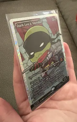 Dark Leo & Shredder (Fracture Foil) - Teenage Mutant Ninja Turtles - Image 3