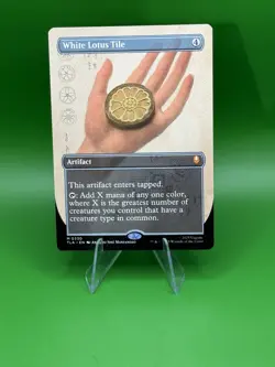 White Lotus Tile Borderless Non-Holo Mythic M0330 NM/M MTG Avatar - Image 1
